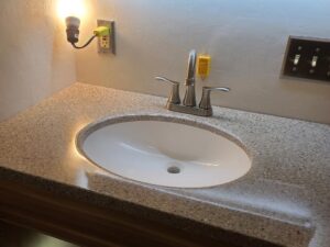 New Bath Countertop and Faucet